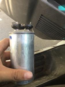 Bad capacitor store on ac unit