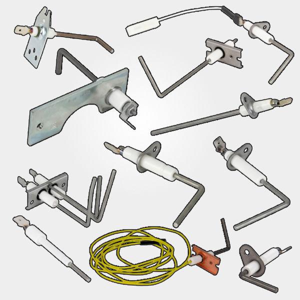 Examples of various flame sensors