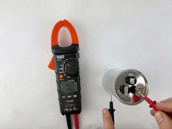 Testing for Short in a Capacitor